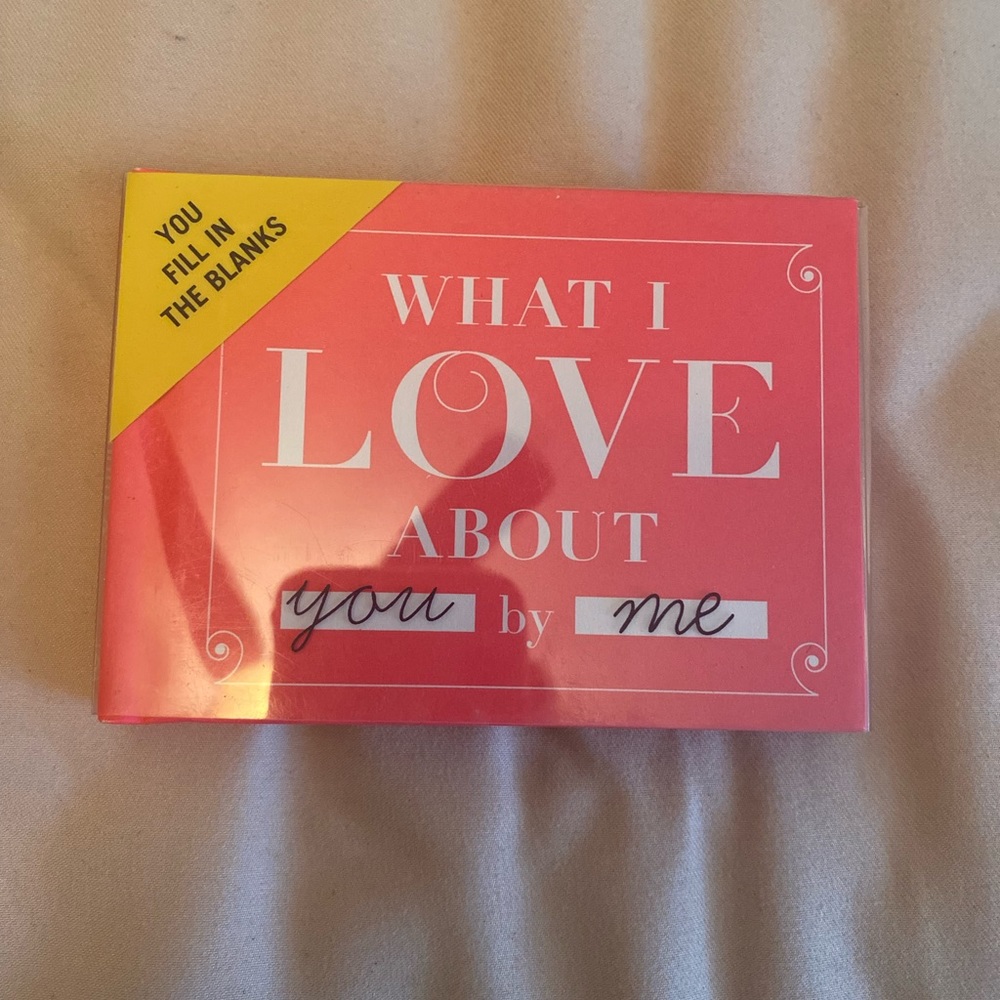 NWT Papersource What I Love About You book with prompts